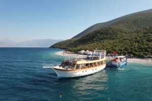 Explore Vlora Bay: Sazani Island & Karaburun Peninsula Day Tour from Tirana